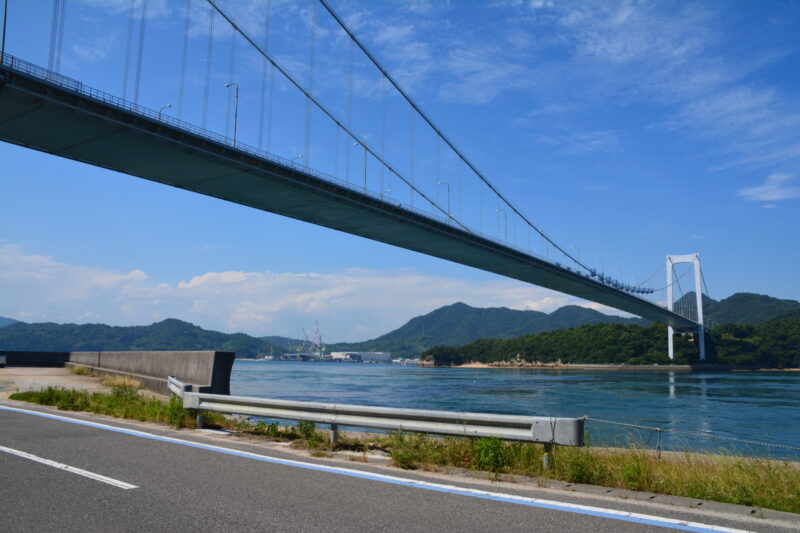 しまなみ海道の伯方・大島大橋