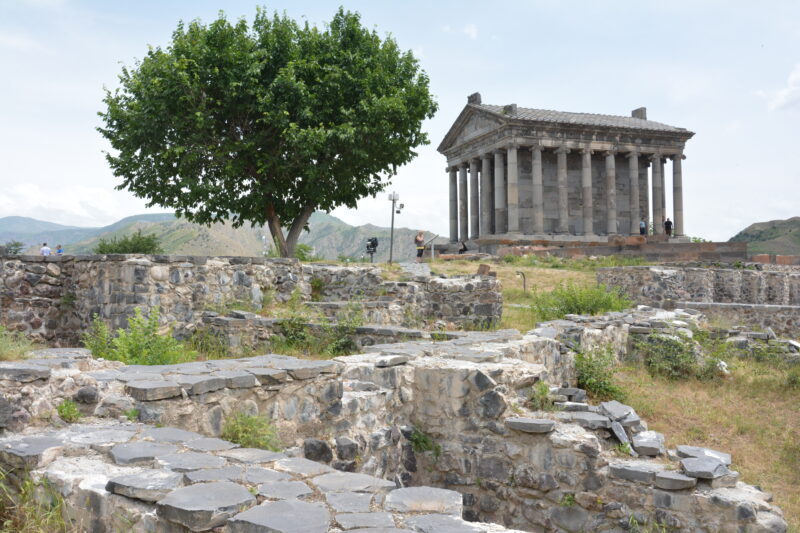 アルメニアのガルニ神殿