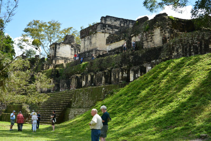 グアテマラのティカル遺跡