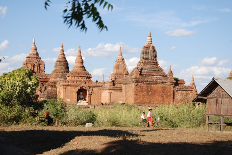 ミャンマーのバガン遺跡