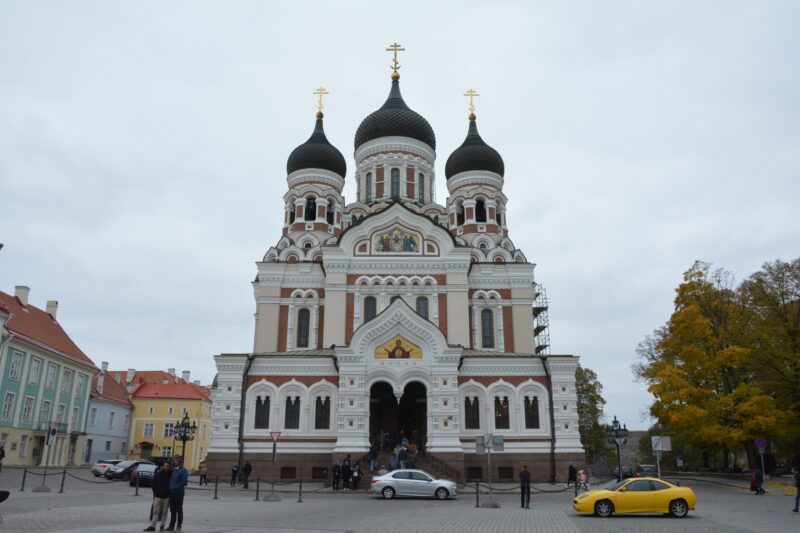 エストニアのタリン旧市街にあるアレクサンドルネフスキー教会
