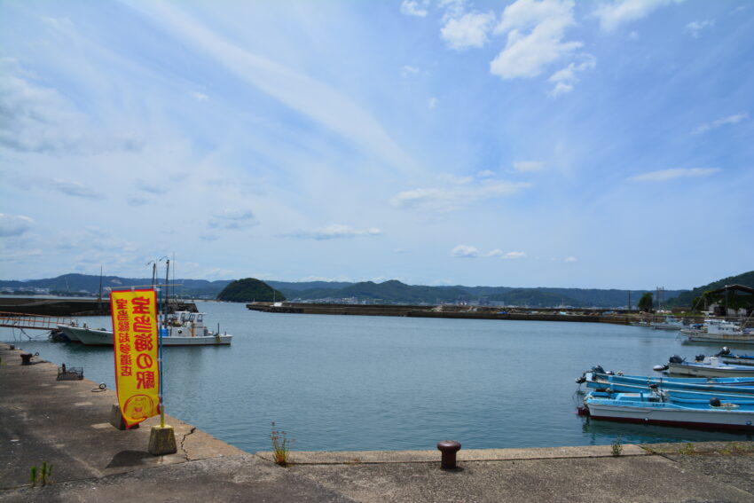 高島港の風景