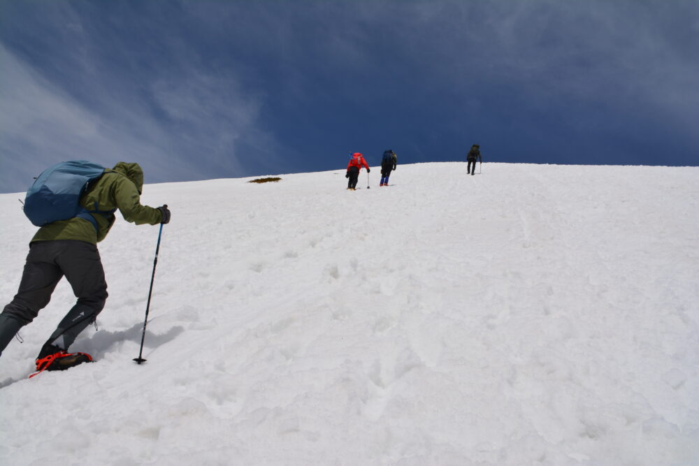 木曽駒ヶ岳への最後の登り