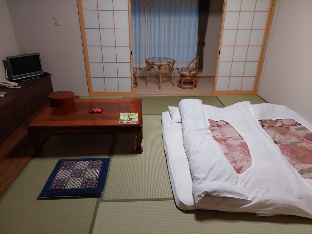 須坂温泉・古城荘のお部屋