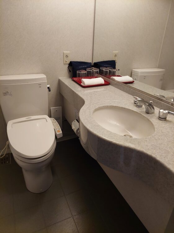 星野リゾート・磐梯山温泉ホテルのトイレ・洗面所