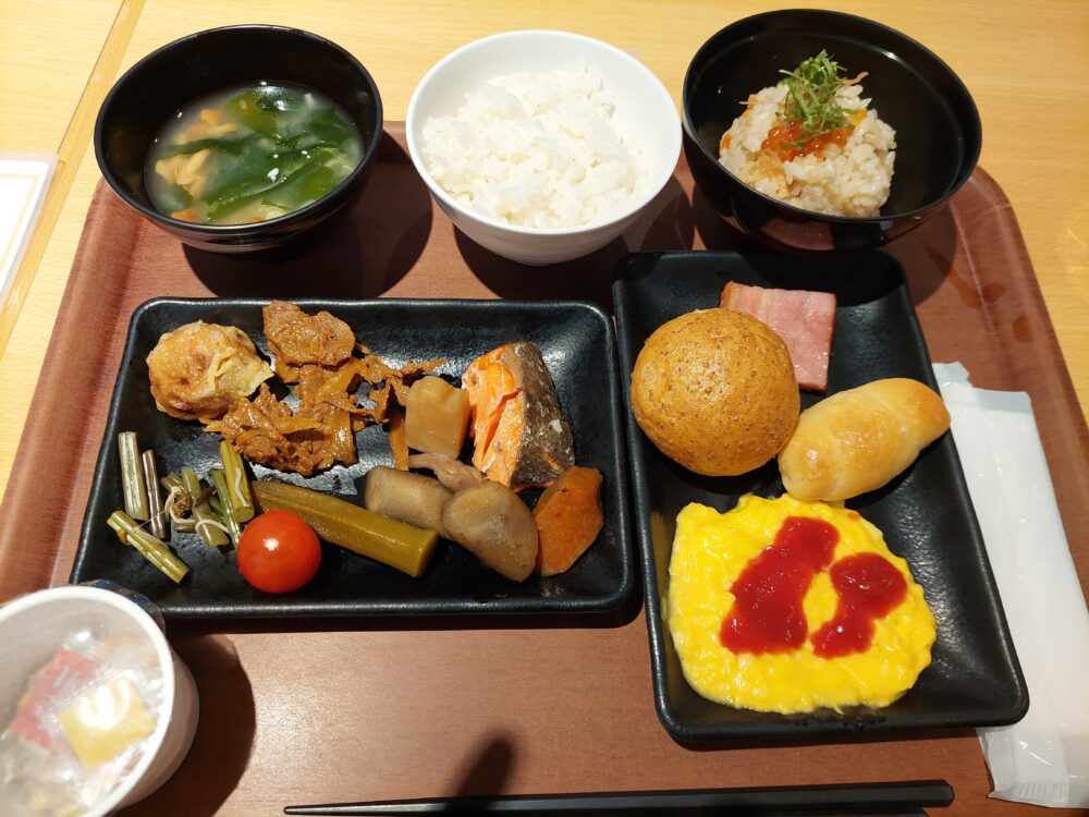 星野リゾート・磐梯山温泉ホテルのビュッフェ朝食