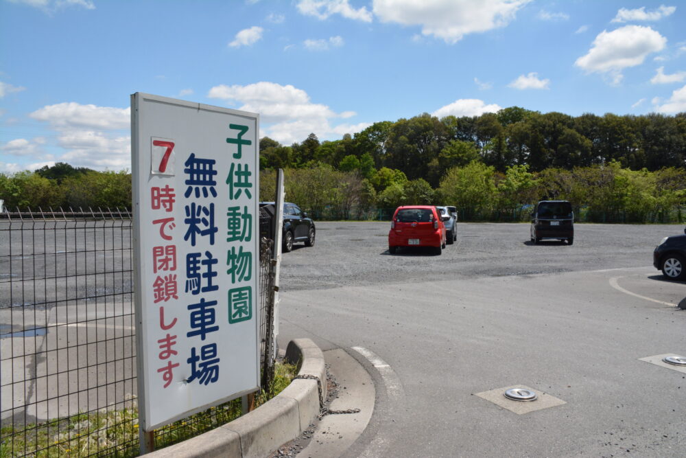 大崎公園の駐車場