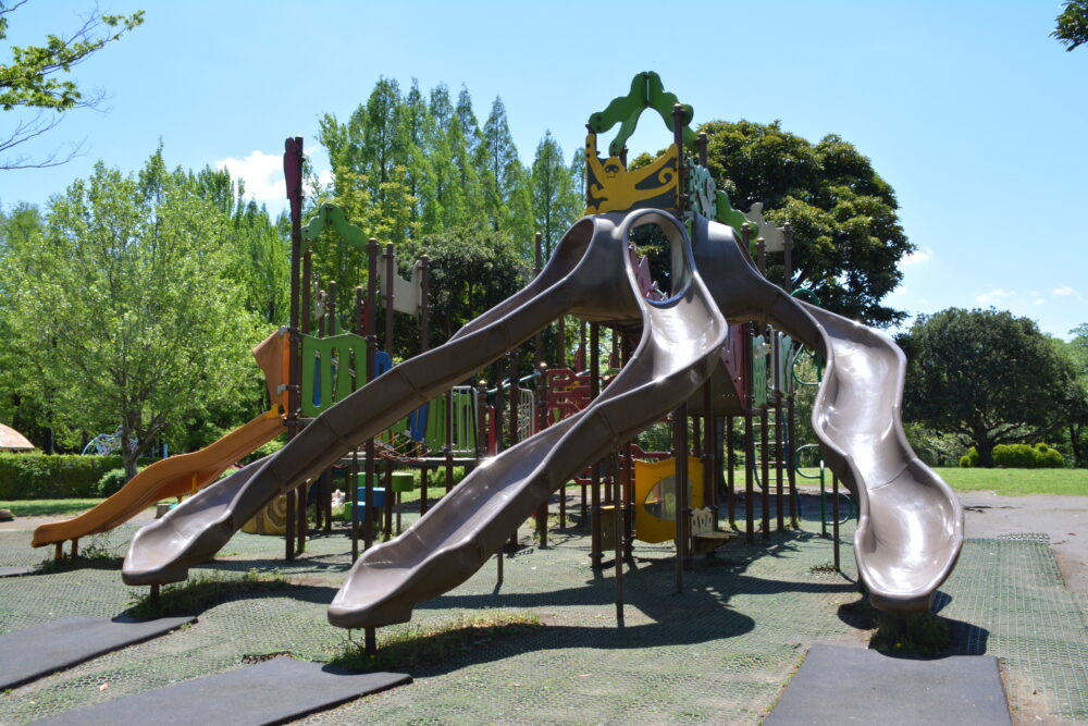 大崎公園の複合遊具