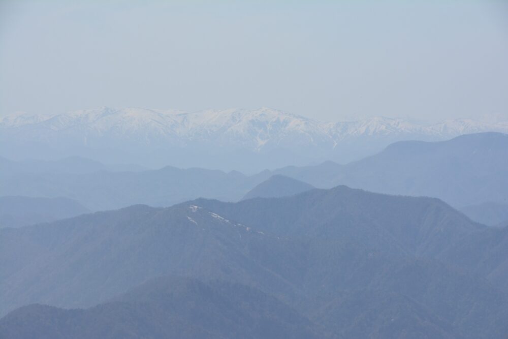 那須・茶臼岳の山頂からの景色