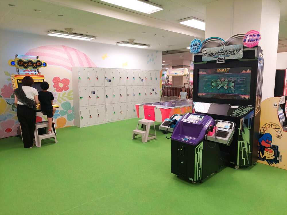 キッズランドUS大宮西店の無料ゲーム機