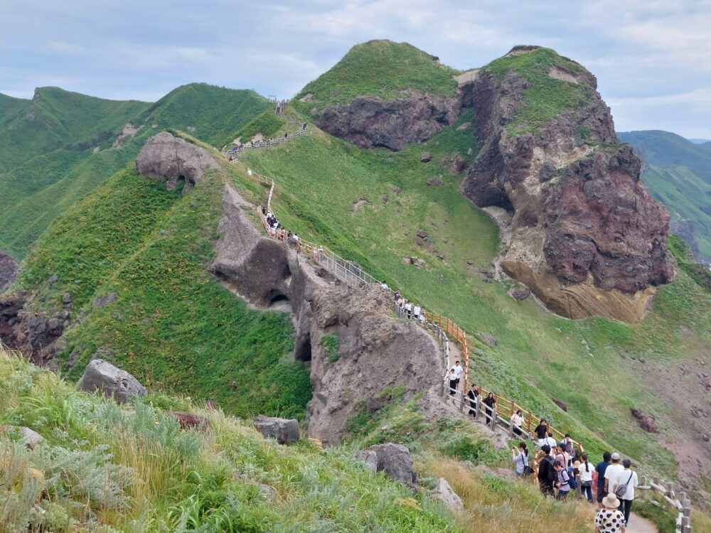 神威岬の風景