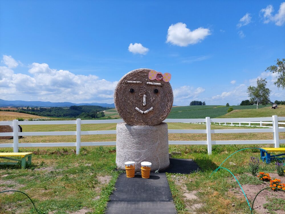 新栄の丘展望公園のオブジェ