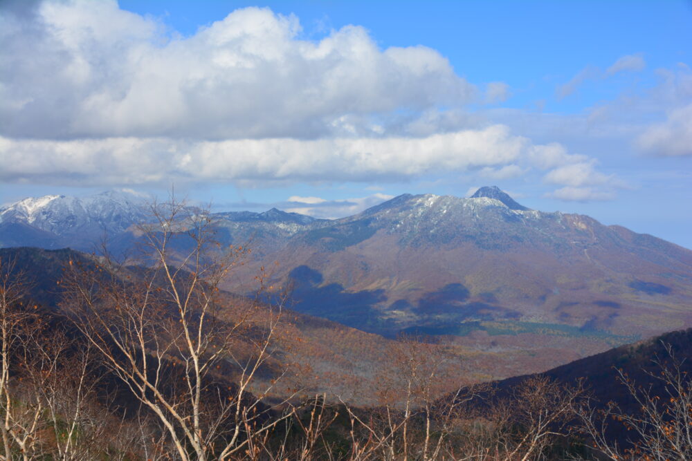 高妻山から見た頚城三山