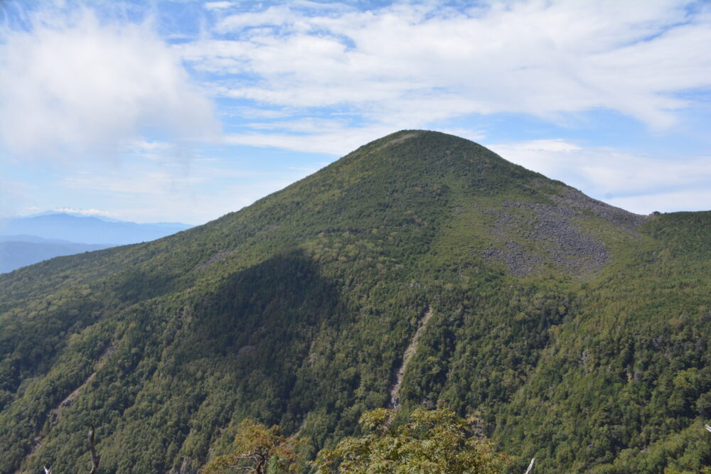 編笠山山頂