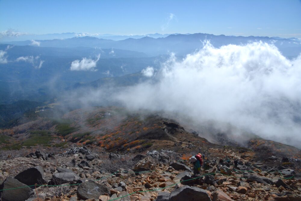 御嶽山の景色