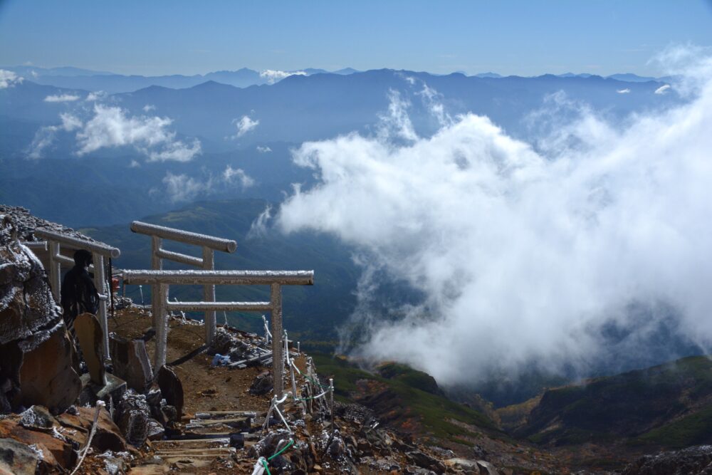 御嶽山の景色