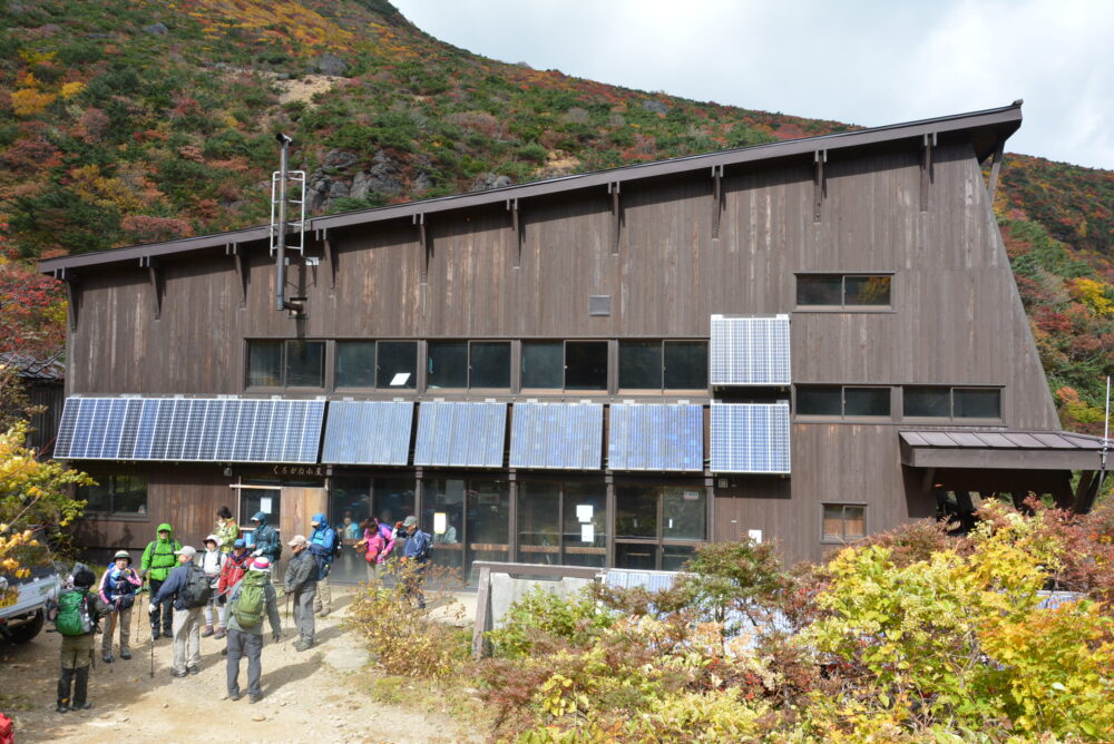 安達太良山のくろがね小屋