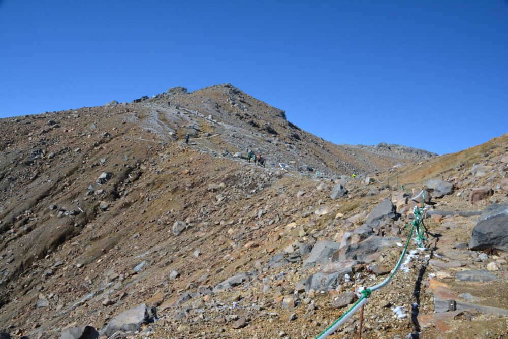 御嶽山の山頂