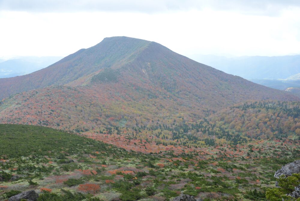 安達太良山山頂からの眺め