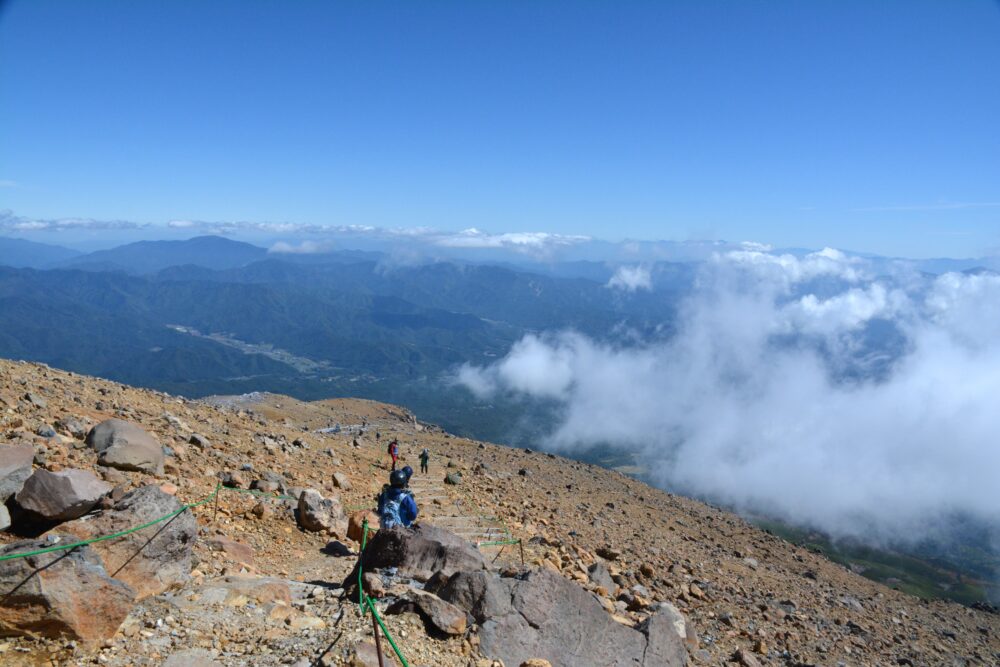 御嶽山の風景