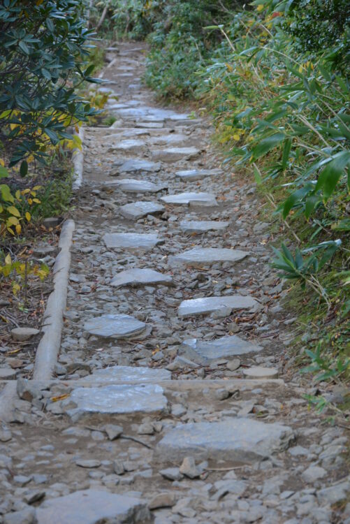 安達太良山の登山道