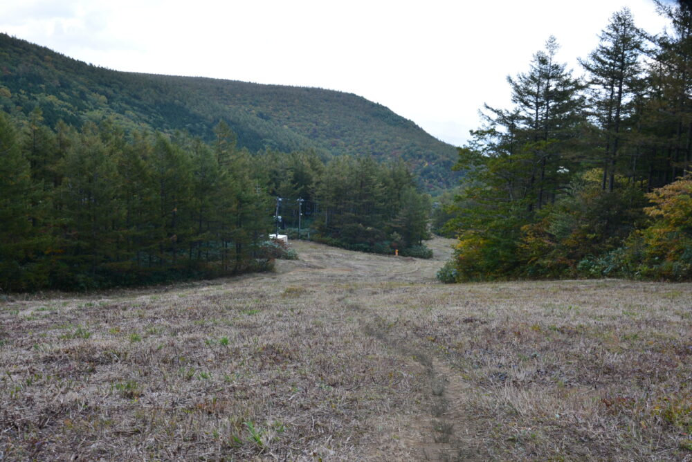 秋のあだたら高原スキー場