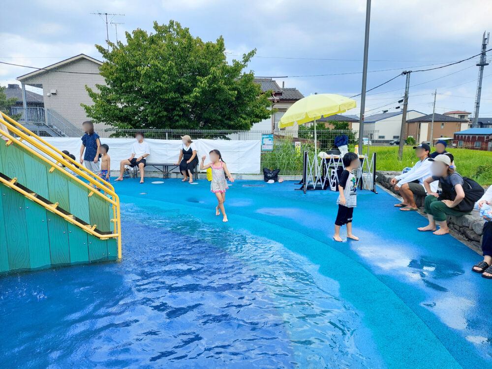 いろは親水公園のウォーターパーク