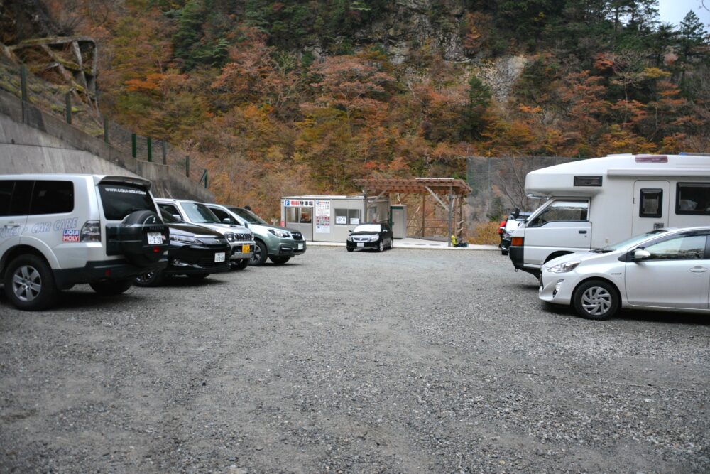 弥山登山口駐車場