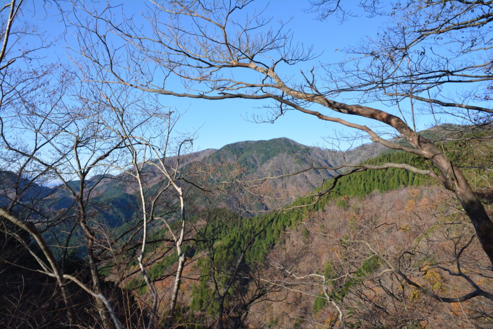 鍋割山の景色