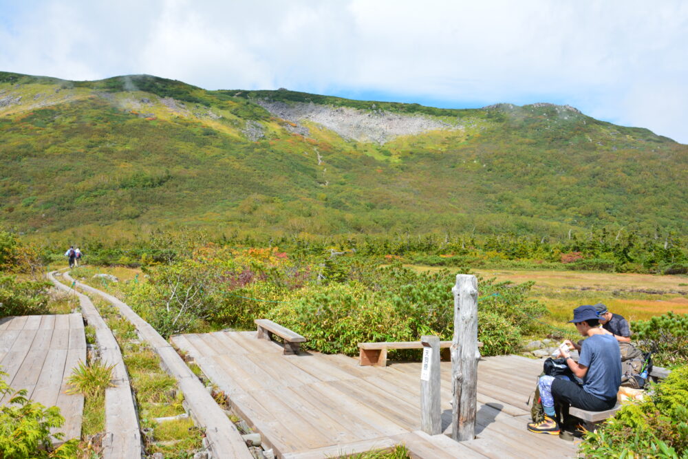 白馬岳の天狗平