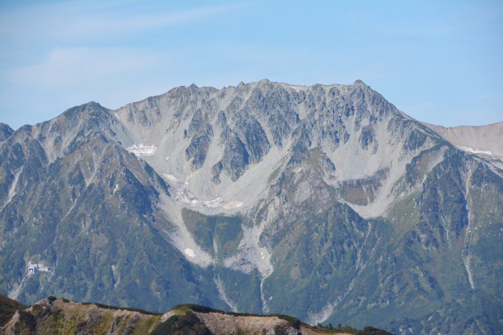 爺ヶ岳あから見た立山