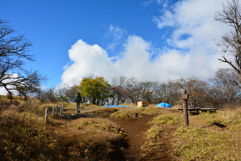 丹沢山山頂