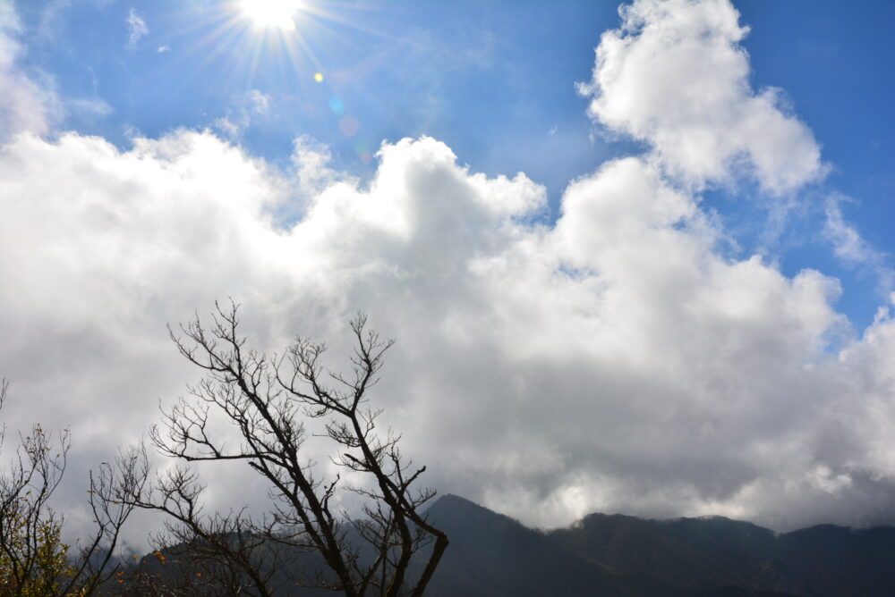 丹沢山山頂からの眺め