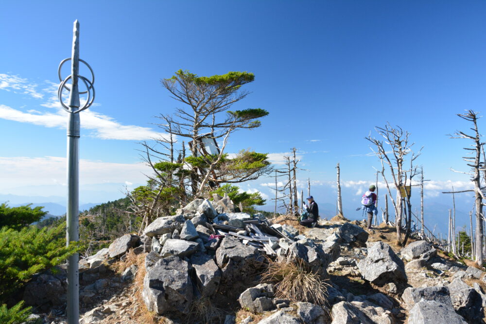 大峰山・八経ヶ岳山頂