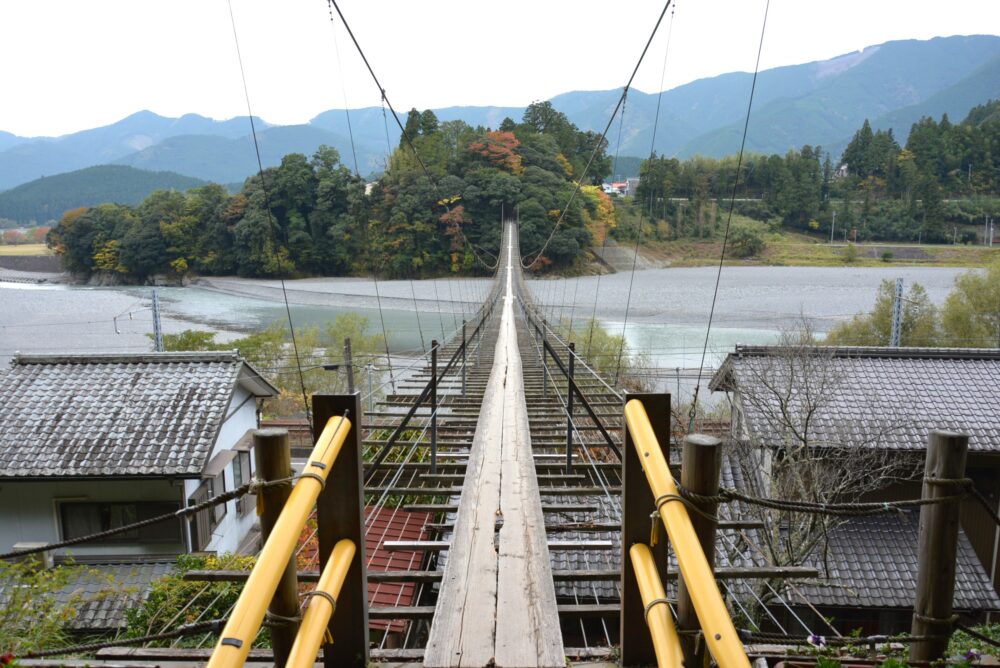 塩郷の吊り橋