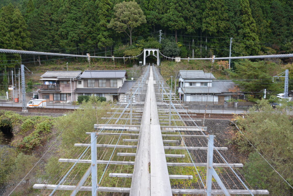 塩郷の吊り橋