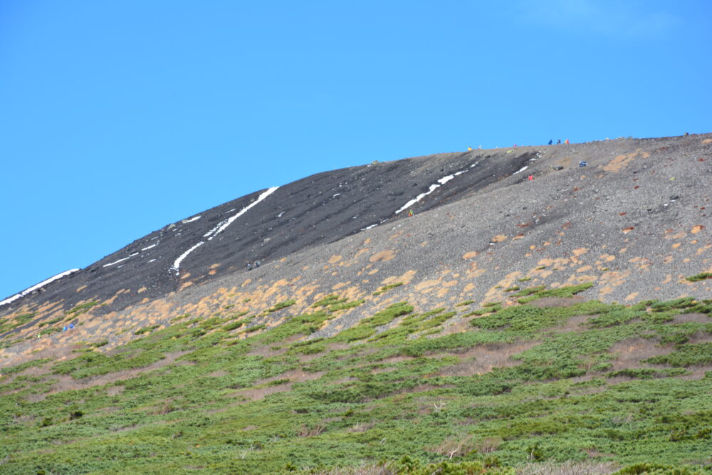 岩手山の山頂