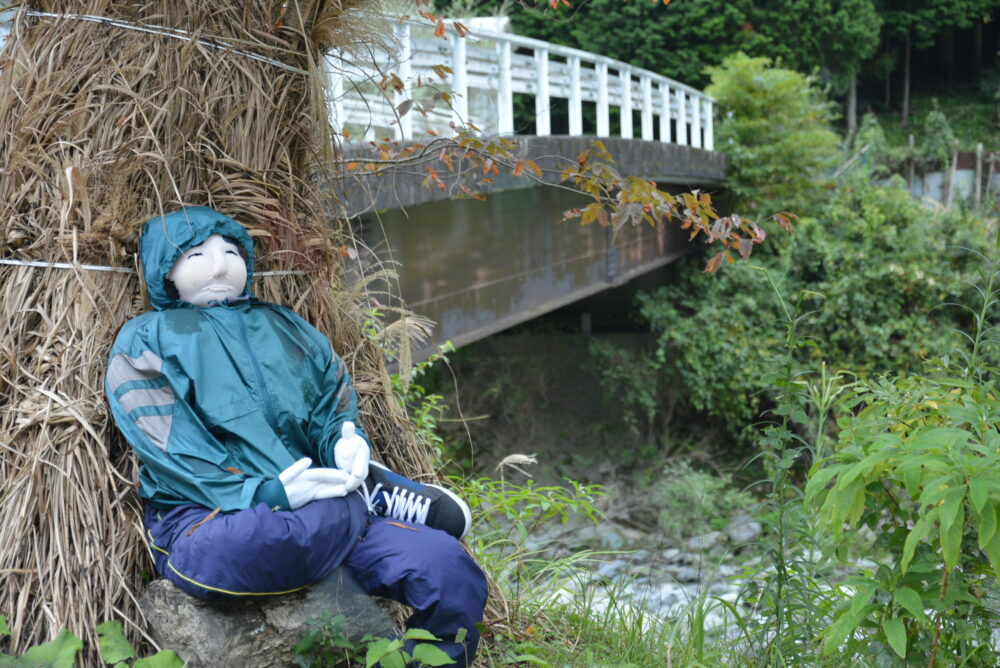 名頃集落・天空の村・かかしの里のかかしたち