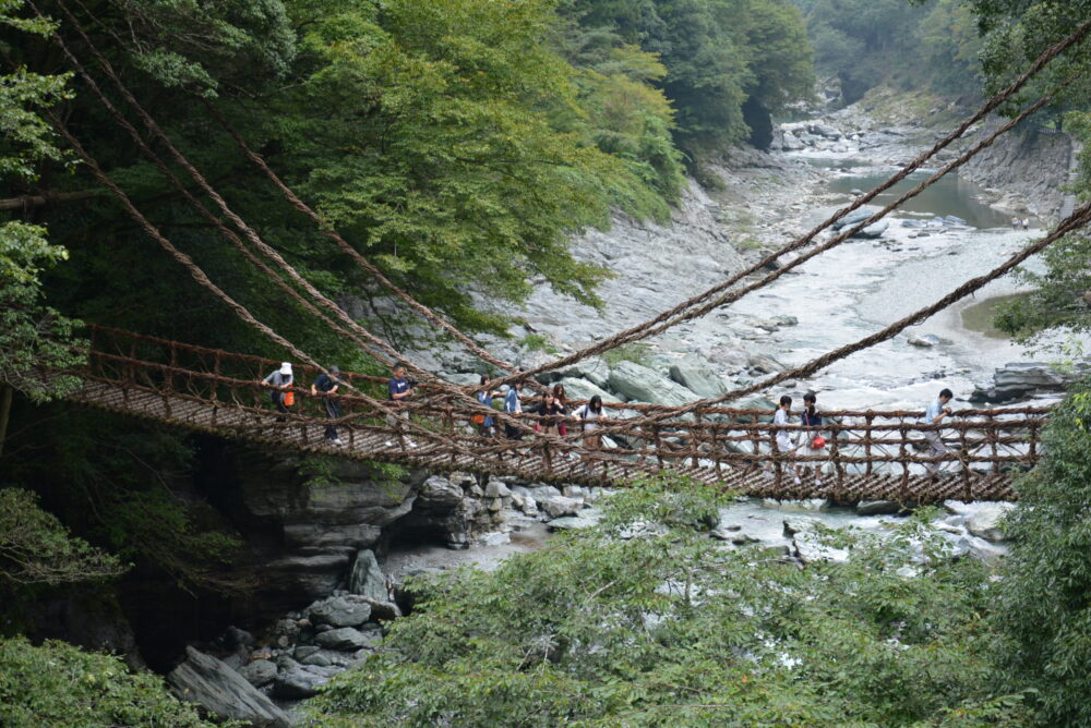 祖谷のかずら橋