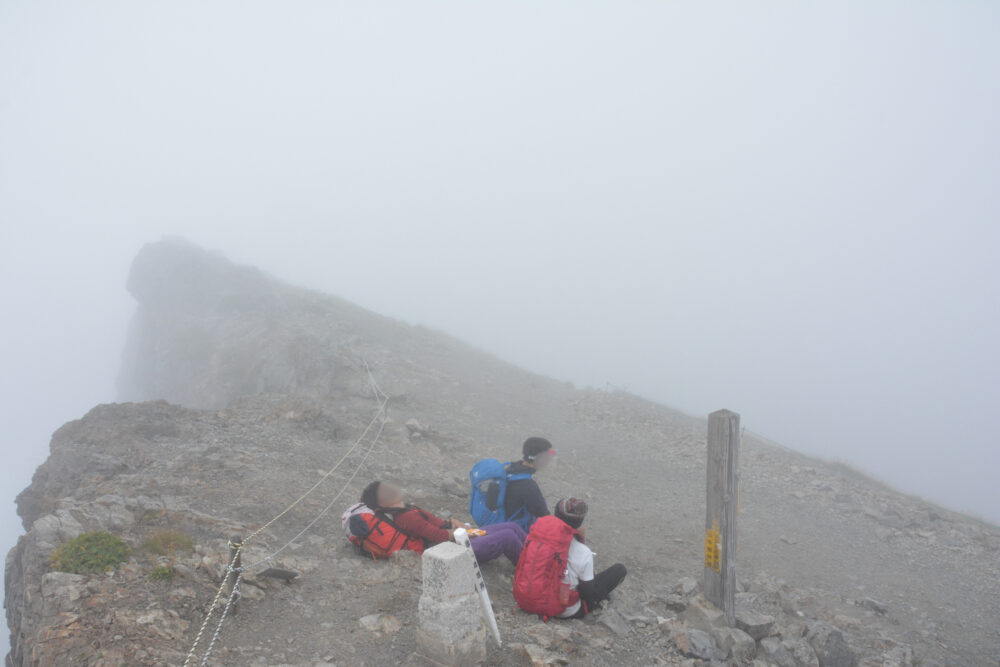 白馬岳山頂