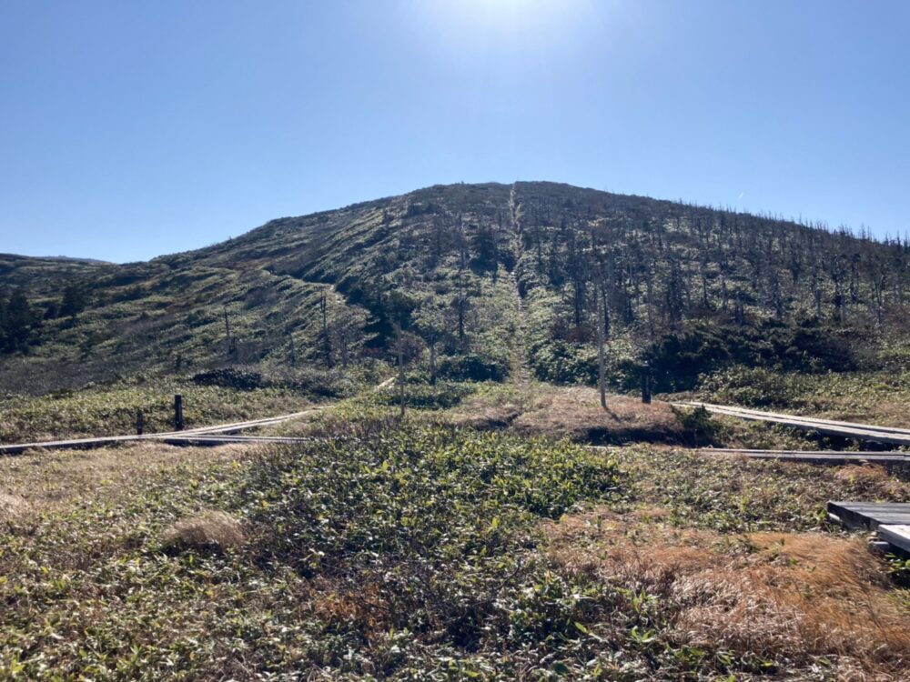 秋晴れの蔵王・地蔵山