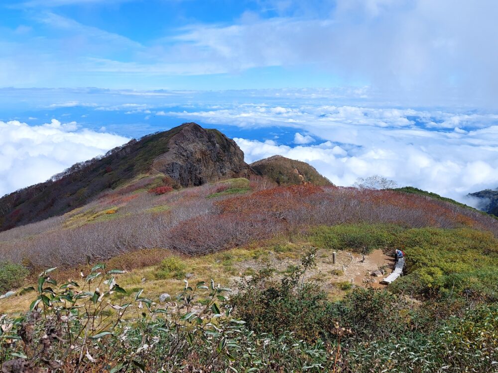 火打山・ライチョウ平と雲海