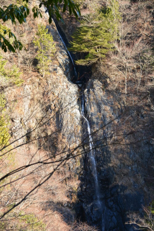 毛無山の不動滝