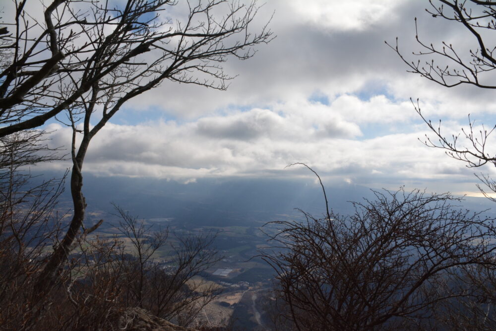 毛無山の富士山展望台からの眺め