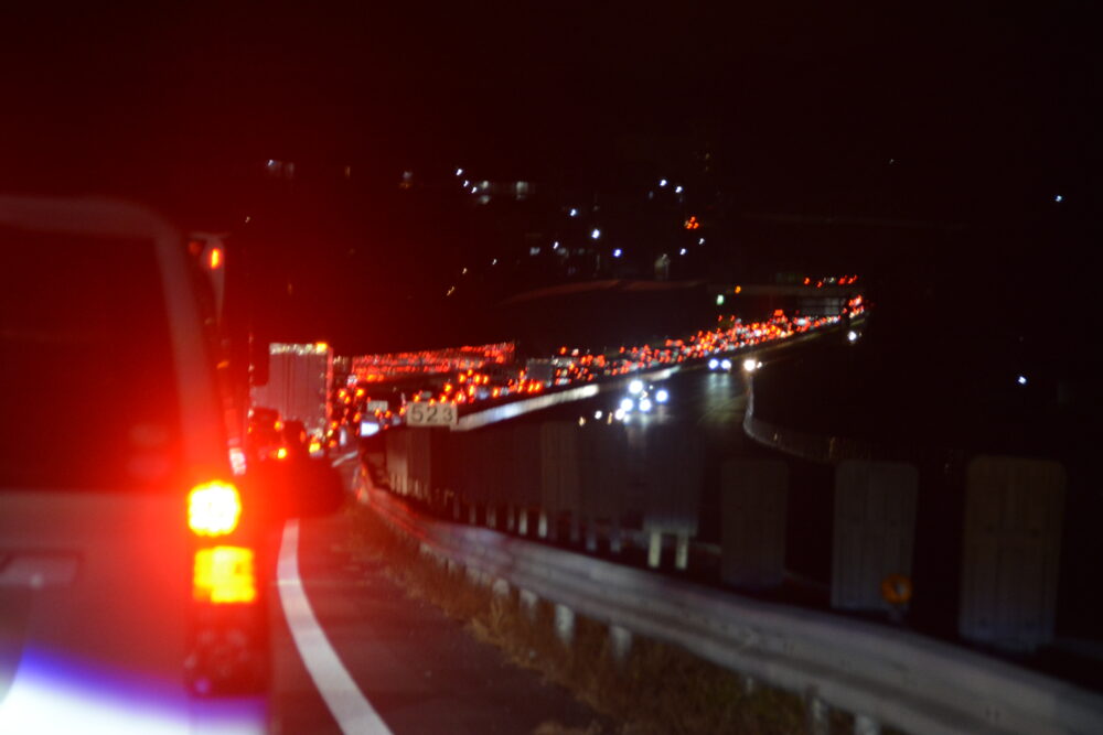 中央道の大渋滞