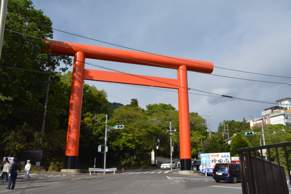 筑波山神社の大鳥居