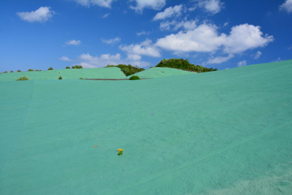 青ヶ島の集水場