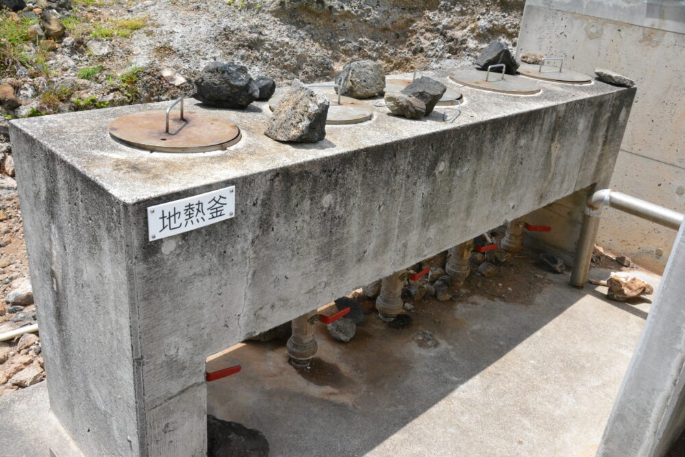 青ヶ島の地熱窯