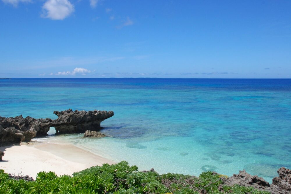 与論島の宇勝海岸