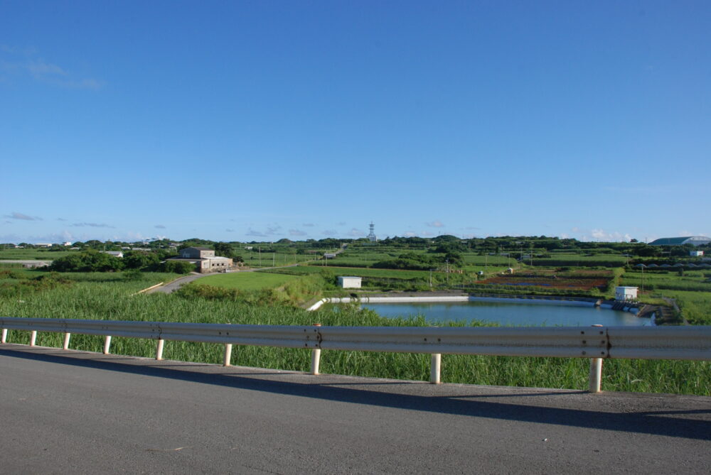 与論島の風景